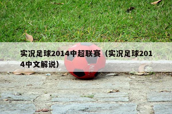 实况足球2014中超联赛（实况足球2014中文解说）-第1张图片-足球直播_足球免费在线高清直播_足球视频在线观看无插件-24直播网