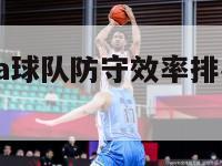 2005年nba球队防守效率排名的简单介绍-第1张图片-足球直播_足球免费在线高清直播_足球视频在线观看无插件-24直播网