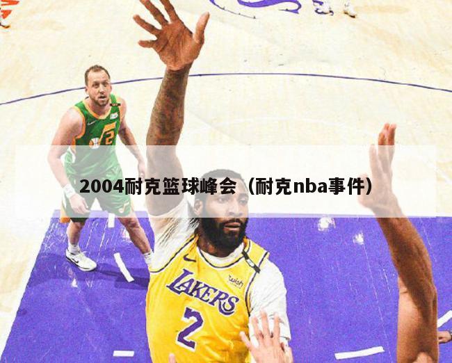 2004耐克篮球峰会（耐克nba事件）-第1张图片-足球直播_足球免费在线高清直播_足球视频在线观看无插件-24直播网