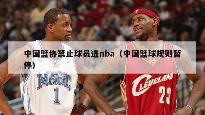 中国篮协禁止球员进nba（中国篮球规则暂停）-第1张图片-足球直播_足球免费在线高清直播_足球视频在线观看无插件-24直播网