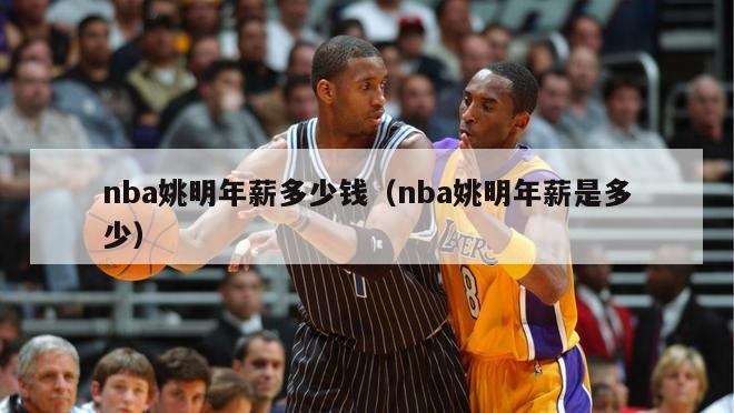 nba姚明年薪多少钱（nba姚明年薪是多少）-第1张图片-足球直播_足球免费在线高清直播_足球视频在线观看无插件-24直播网