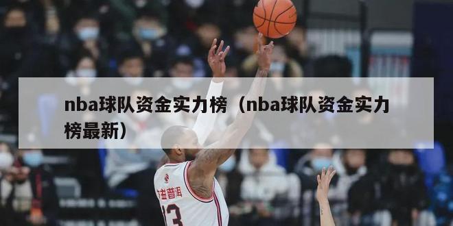 nba球队资金实力榜（nba球队资金实力榜最新）-第1张图片-足球直播_足球免费在线高清直播_足球视频在线观看无插件-24直播网