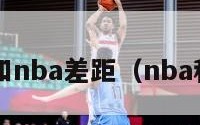 nbdl和nba差距（nba和nbs）