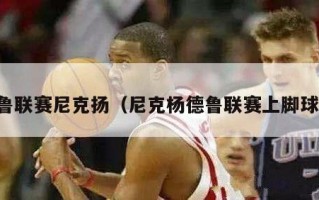 德鲁联赛尼克扬（尼克杨德鲁联赛上脚球鞋）