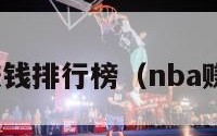 nba球队赚钱排行榜（nba赚钱的球队）