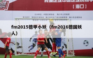 fm2015德甲小妖（fm2016德国妖人）