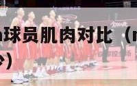 nba和cba球员肌肉对比（nba球员比cba强多少）