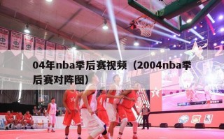 04年nba季后赛视频（2004nba季后赛对阵图）