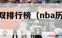 nba历史三双排行榜（nba历史三双排行榜2021）