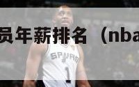 nba现役球员年薪排名（nba球员年薪最高多少）