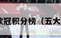 五大联赛欧冠积分榜（五大联赛 欧冠）