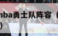 2024年nba勇士队阵容（nba2014年勇士）