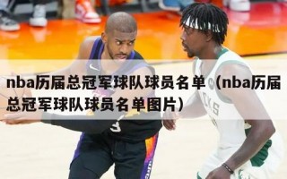 nba历届总冠军球队球员名单（nba历届总冠军球队球员名单图片）