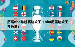 历届nba常规赛助攻王（nba历届助攻王及数据）