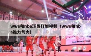 wwe和nba球员打架视频（wwe和nba谁力气大）