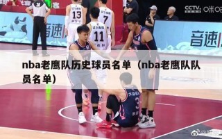 nba老鹰队历史球员名单（nba老鹰队队员名单）