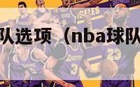 nba球员球队选项（nba球队是怎么选签）