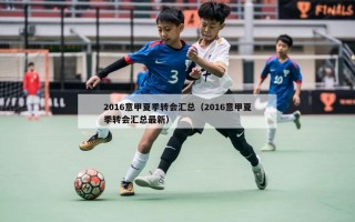 2016意甲夏季转会汇总（2016意甲夏季转会汇总最新）