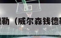 威尔森钱德勒（威尔森钱德勒cba集锦）