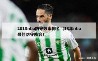 2018nba防守效率排名（18年nba最佳防守阵容）