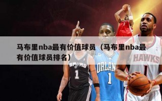 马布里nba最有价值球员（马布里nba最有价值球员排名）