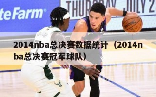 2014nba总决赛数据统计（2014nba总决赛冠军球队）