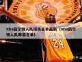 nba凯尔特人队球员名单最新（nba凯尔特人队阵容名单）