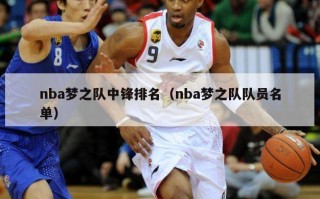 nba梦之队中锋排名（nba梦之队队员名单）