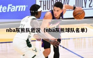 nba灰熊队近况（nba灰熊球队名单）