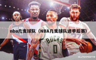 nba几支球队（NBA几支球队进季后赛）