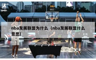 nba发展联盟为什么（nba发展联盟什么意思）