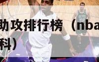 nba历史总助攻排行榜（nba历史助攻排行榜百度百科）