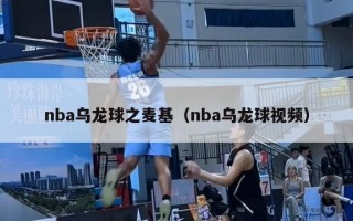 nba乌龙球之麦基（nba乌龙球视频）