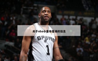 关于nba小皇帝是谁的信息