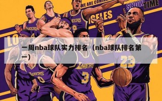 一周nba球队实力排名（nba球队排名第一）