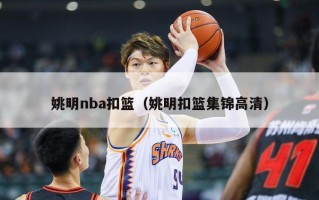 姚明nba扣篮（姚明扣篮集锦高清）