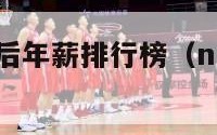 nba球员税后年薪排行榜（nba球员年薪缴税）