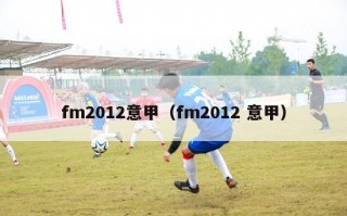 fm2012意甲（fm2012 意甲）