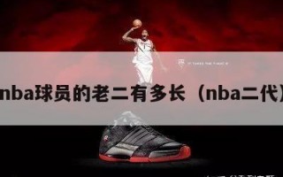 nba球员的老二有多长（nba二代）