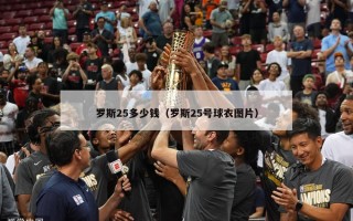 罗斯25多少钱（罗斯25号球衣图片）