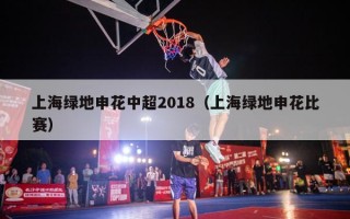 上海绿地申花中超2018（上海绿地申花比赛）