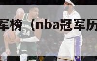 nba历史冠军榜（nba冠军历届冠军一览表）