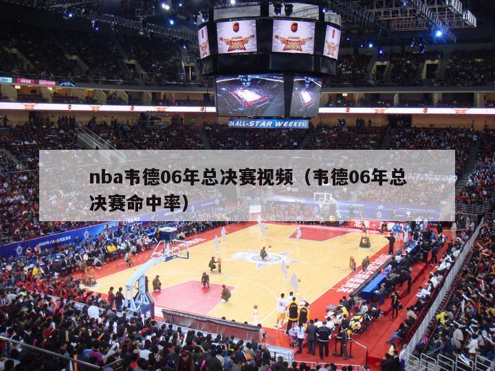 nba韦德06年总决赛视频（韦德06年总决赛命中率）-第1张图片-足球直播_足球免费在线高清直播_足球视频在线观看无插件-24直播网