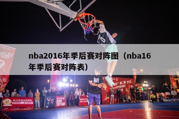 nba2016年季后赛对阵图（nba16年季后赛对阵表）-第1张图片-足球直播_足球免费在线高清直播_足球视频在线观看无插件-24直播网