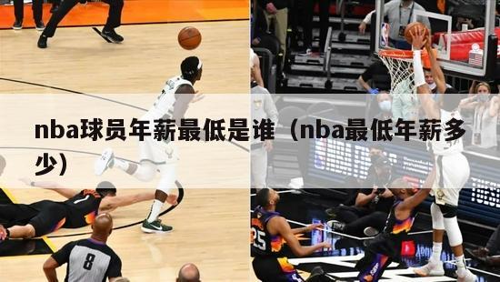 nba球员年薪最低是谁（nba最低年薪多少）-第1张图片-足球直播_足球免费在线高清直播_足球视频在线观看无插件-24直播网