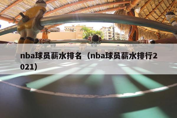 nba球员薪水排名（nba球员薪水排行2021）-第1张图片-足球直播_足球免费在线高清直播_足球视频在线观看无插件-24直播网