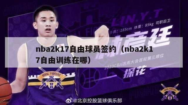 nba2k17自由球员签约（nba2k17自由训练在哪）-第1张图片-足球直播_足球免费在线高清直播_足球视频在线观看无插件-24直播网