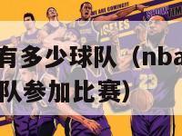 nba季后赛有多少球队（nba季后赛总共有多少支球队参加比赛）-第1张图片-足球直播_足球免费在线高清直播_足球视频在线观看无插件-24直播网