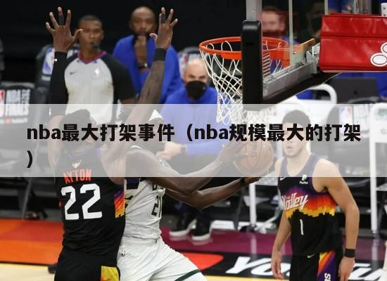 nba最大打架事件（nba规模最大的打架）-第1张图片-足球直播_足球免费在线高清直播_足球视频在线观看无插件-24直播网