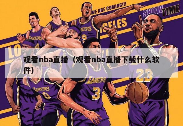 观看nba直播（观看nba直播下载什么软件）-第1张图片-足球直播_足球免费在线高清直播_足球视频在线观看无插件-24直播网